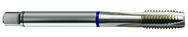 6-40 Dia. - 2B - 3 FL - Cobalt Spiral Point Plug Blue Ring Tap - Bright FORM-B DIN 374 - USA Tool & Supply