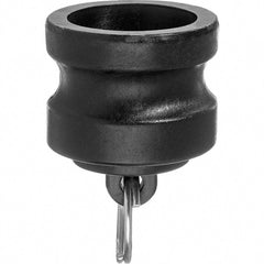 USA Sealing - 3" x Unthreaded" Cam & Groove Dust Plug for Use with Couplers - USA Tool & Supply