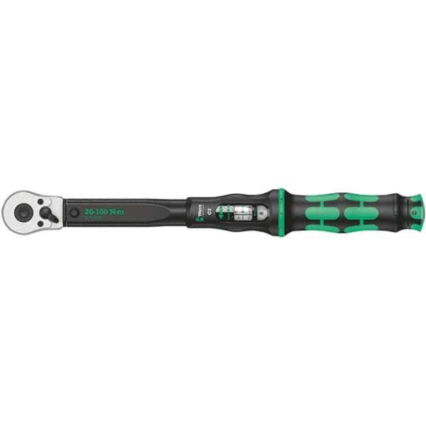 Wera - Torque Wrenches Type: Click Type Drive Size (Inch): 1/2 - USA Tool & Supply