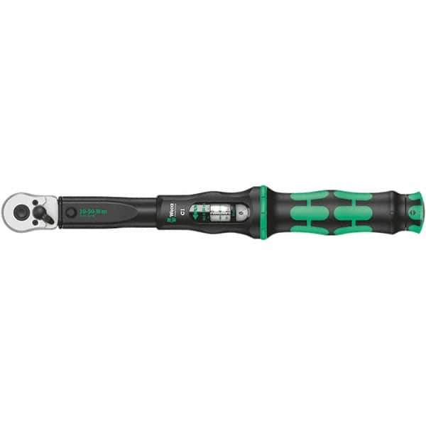 Wera - Torque Wrenches Type: Click Type Drive Size (Inch): 1/2 - USA Tool & Supply