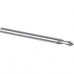 Magafor - 8mm Body Diam, 90°, 5-1/2" OAL, Solid Carbide Spotting Drill - USA Tool & Supply