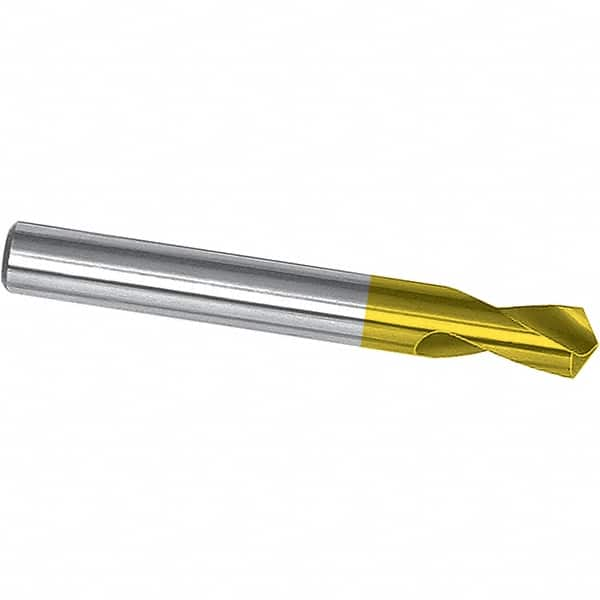 Magafor - 3mm Body Diam, 120°, 50mm OAL, Cobalt Spotting Drill - USA Tool & Supply