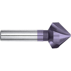 Magafor - 10.4mm Head Diam, 15/64" Shank Diam, 90° Cobalt Countersink - 1-3/4" OAL, Single End, Straight Shank, Right Hand Cut - USA Tool & Supply