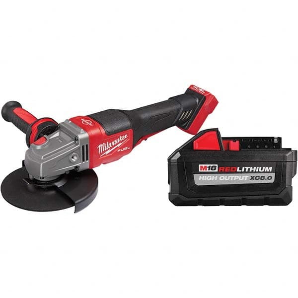 Milwaukee Tool - Angle & Disc Grinders Type of Power: Cordless Wheel Diameter (Inch): 4-1/2 - 6 - USA Tool & Supply