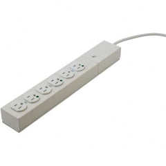 Hubbell Wiring Device-Kellems - Power Outlet Strips Amperage: 15 Voltage: 125 V - USA Tool & Supply