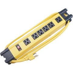 Hubbell Wiring Device-Kellems - Power Outlet Strips Amperage: 15 Voltage: 125 V - USA Tool & Supply