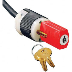 Hubbell Wiring Device-Kellems - Electrical Equipment Lockouts Type: Plug Lockout Maximum Cord Diameter (Decimal Inch): 0 - USA Tool & Supply