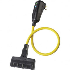 Hubbell Wiring Device-Kellems - GFCI Cords & Power Distribution Centers Mount Type: Portable Number of Outlets: 3 - USA Tool & Supply