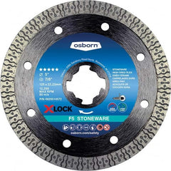 Osborn - 4-1/2 x 0.09, 7/8" Hole Diamond Cutoff Wheel - USA Tool & Supply