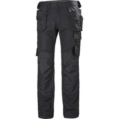 Helly Hansen - Black Cotton Polyester Elastane General Purpose Pants - USA Tool & Supply