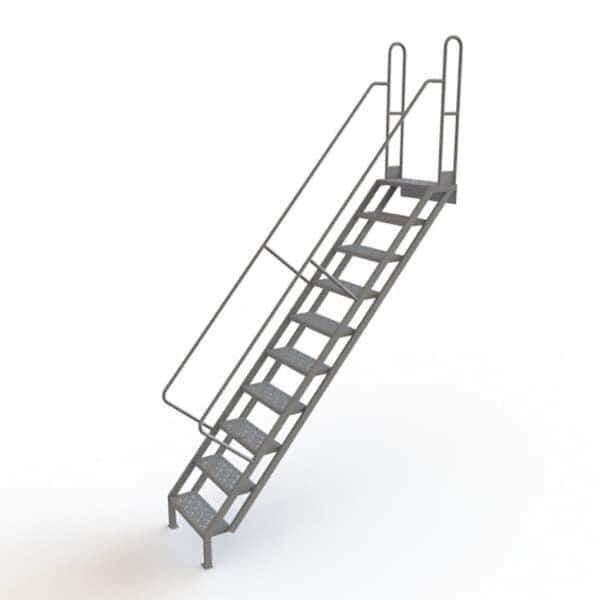 TRI-ARC - Rolling & Wall Mounted Ladders & Platforms Type: Stairway Slope Ladder Style: Stair Unit - USA Tool & Supply