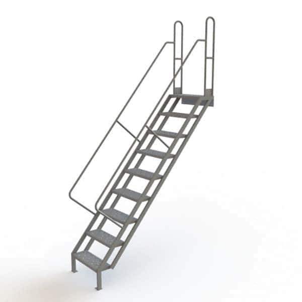 TRI-ARC - Rolling & Wall Mounted Ladders & Platforms Type: Stairway Slope Ladder Style: Stair Unit - USA Tool & Supply