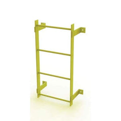 TRI-ARC - Rolling & Wall Mounted Ladders & Platforms Type: Fixed Ladder Style: Safety Cage - USA Tool & Supply