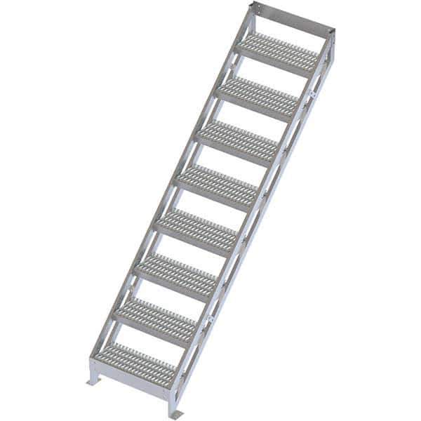 TRI-ARC - Rolling & Wall Mounted Ladders & Platforms Type: Ladder Style: Stair Unit - USA Tool & Supply