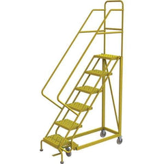 TRI-ARC - Rolling & Wall Mounted Ladders & Platforms Type: Stairway Slope Ladder Style: Forward Descent 50 Degree Incline - USA Tool & Supply