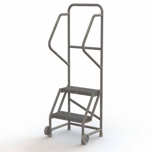 TRI-ARC - Rolling & Wall Mounted Ladders & Platforms Type: TiltNRoll Rolling Ladder Style: Tilt & Roll Safety Ladder - USA Tool & Supply