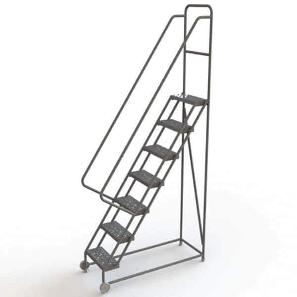 TRI-ARC - Rolling & Wall Mounted Ladders & Platforms Type: TiltNRoll Rolling Ladder Style: Tilt & Roll Safety Ladder - USA Tool & Supply