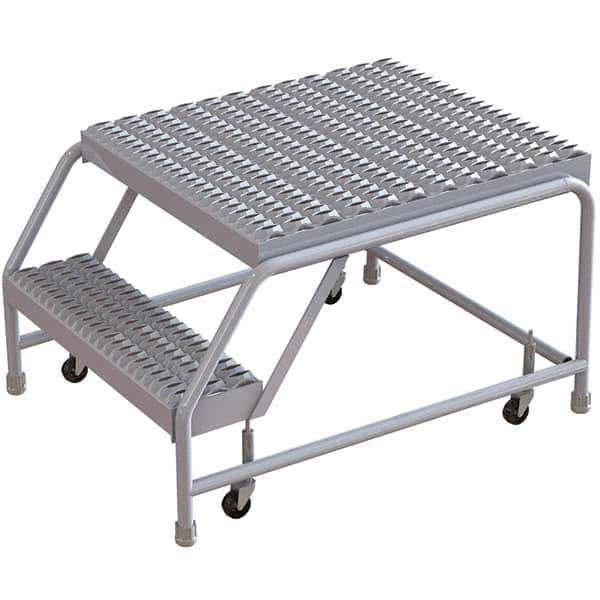 TRI-ARC - Rolling & Wall Mounted Ladders & Platforms Type: Rolling Warehouse Ladder Style: Rolling Safety Ladder - USA Tool & Supply