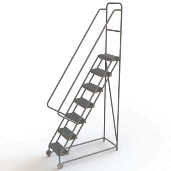 TRI-ARC - Rolling & Wall Mounted Ladders & Platforms Type: TiltNRoll Rolling Ladder Style: Tilt & Roll Safety Ladder - USA Tool & Supply