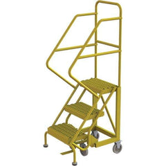 TRI-ARC - Rolling & Wall Mounted Ladders & Platforms Type: Stairway Slope Ladder Style: Forward Descent 50 Degree Incline - USA Tool & Supply