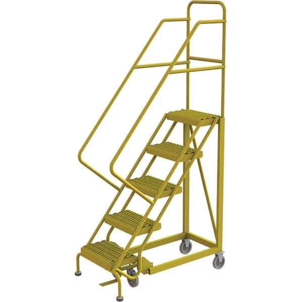 TRI-ARC - Rolling & Wall Mounted Ladders & Platforms Type: Stairway Slope Ladder Style: Forward Descent 50 Degree Incline - USA Tool & Supply