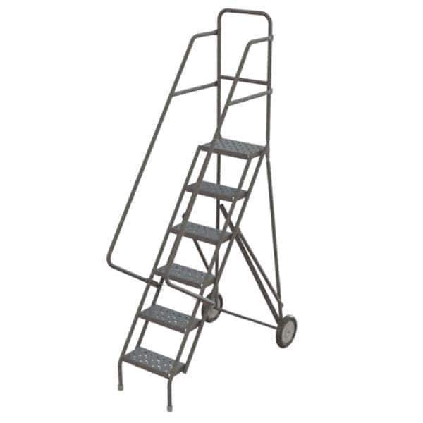 TRI-ARC - Rolling & Wall Mounted Ladders & Platforms Type: Rolling Style: Rolling Platform Ladder - USA Tool & Supply