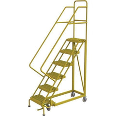 TRI-ARC - Rolling & Wall Mounted Ladders & Platforms Type: Stairway Slope Ladder Style: Forward Descent 50 Degree Incline - USA Tool & Supply