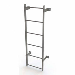 TRI-ARC - Rolling & Wall Mounted Ladders & Platforms Type: Fixed Ladder Style: Safety Cage - USA Tool & Supply