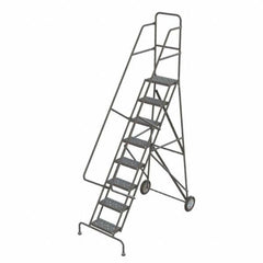 TRI-ARC - Rolling & Wall Mounted Ladders & Platforms Type: Rolling Style: Rolling Platform Ladder - USA Tool & Supply