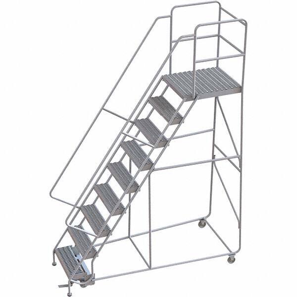 TRI-ARC - Rolling & Wall Mounted Ladders & Platforms Type: Rolling Warehouse Ladder Style: Rolling Safety Ladder - USA Tool & Supply
