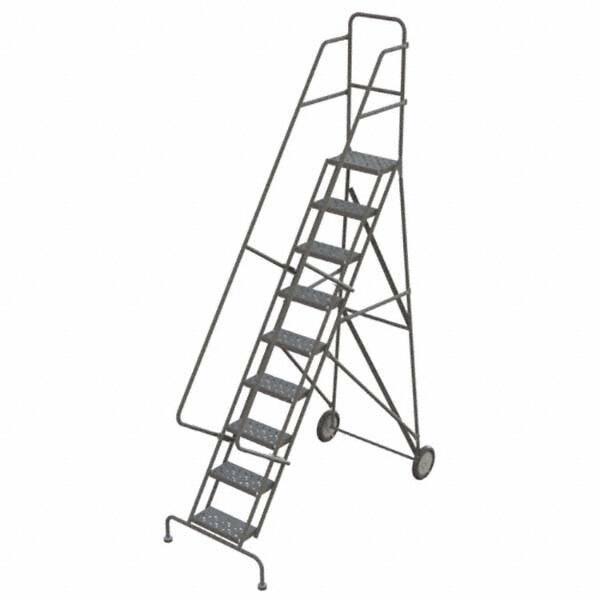 TRI-ARC - Rolling & Wall Mounted Ladders & Platforms Type: Rolling Style: Rolling Platform Ladder - USA Tool & Supply