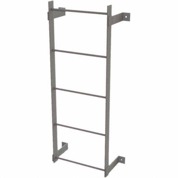 TRI-ARC - Rolling & Wall Mounted Ladders & Platforms Type: Fixed Ladder Style: Safety Cage - USA Tool & Supply