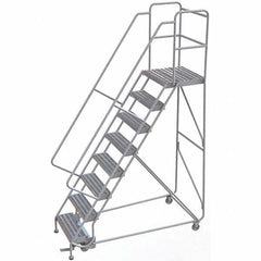 TRI-ARC - Rolling & Wall Mounted Ladders & Platforms Type: Rolling Warehouse Ladder Style: Rolling Safety Ladder - USA Tool & Supply