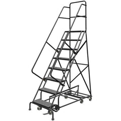 TRI-ARC - Rolling & Wall Mounted Ladders & Platforms Type: All-Directional Ladder Style: Rolling Safety Ladder - USA Tool & Supply