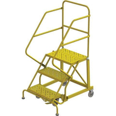 TRI-ARC - Rolling & Wall Mounted Ladders & Platforms Type: Stairway Slope Ladder Style: Forward Descent 50 Degree Incline - USA Tool & Supply