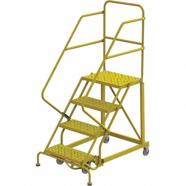 TRI-ARC - Rolling & Wall Mounted Ladders & Platforms Type: Stairway Slope Ladder Style: Forward Descent 50 Degree Incline - USA Tool & Supply