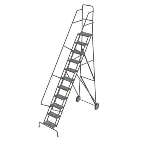 TRI-ARC - Rolling & Wall Mounted Ladders & Platforms Type: Rolling Style: Rolling Platform Ladder - USA Tool & Supply