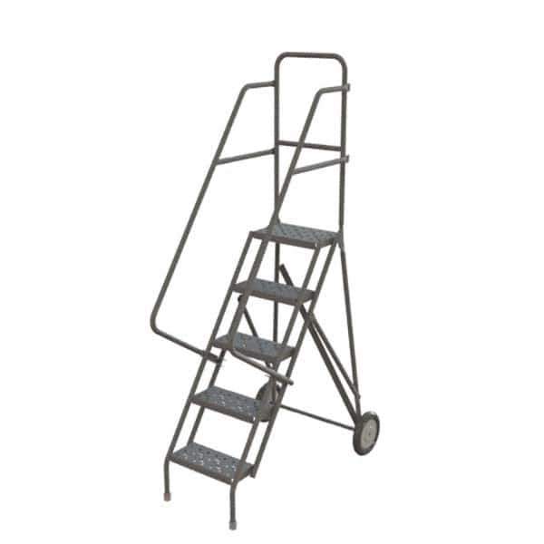 TRI-ARC - Rolling & Wall Mounted Ladders & Platforms Type: Rolling Style: Rolling Platform Ladder - USA Tool & Supply