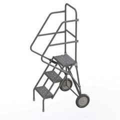 TRI-ARC - Rolling & Wall Mounted Ladders & Platforms Type: Rolling Style: Rolling Platform Ladder - USA Tool & Supply