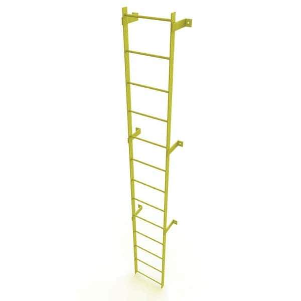 TRI-ARC - Rolling & Wall Mounted Ladders & Platforms Type: Fixed Ladder Style: Safety Cage - USA Tool & Supply