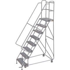 TRI-ARC - Rolling & Wall Mounted Ladders & Platforms Type: Rolling Warehouse Ladder Style: Rolling Safety Ladder - USA Tool & Supply