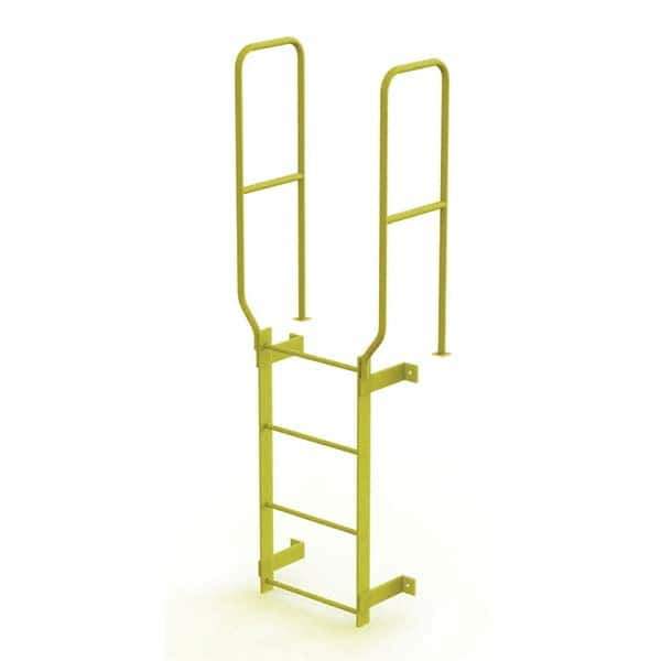 TRI-ARC - Rolling & Wall Mounted Ladders & Platforms Type: Fixed Ladder Style: Safety Cage - USA Tool & Supply