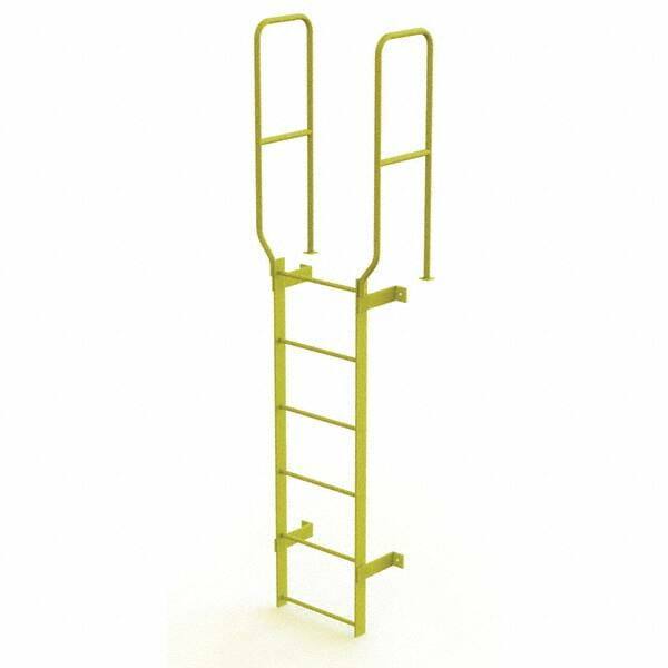 TRI-ARC - Rolling & Wall Mounted Ladders & Platforms Type: Fixed Ladder Style: Safety Cage - USA Tool & Supply