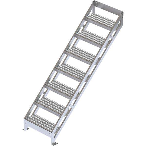 TRI-ARC - Rolling & Wall Mounted Ladders & Platforms Type: Ladder Style: Stair Unit - USA Tool & Supply