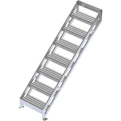 TRI-ARC - Rolling & Wall Mounted Ladders & Platforms Type: Ladder Style: Stair Unit - USA Tool & Supply