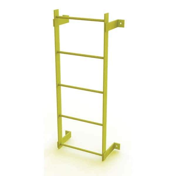 TRI-ARC - Rolling & Wall Mounted Ladders & Platforms Type: Fixed Ladder Style: Safety Cage - USA Tool & Supply