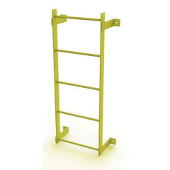 TRI-ARC - Rolling & Wall Mounted Ladders & Platforms Type: Fixed Ladder Style: Safety Cage - USA Tool & Supply