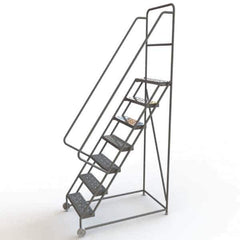 TRI-ARC - Rolling & Wall Mounted Ladders & Platforms Type: TiltNRoll Rolling Ladder Style: Tilt & Roll Safety Ladder - USA Tool & Supply