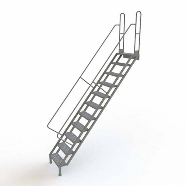 TRI-ARC - Rolling & Wall Mounted Ladders & Platforms Type: Stairway Slope Ladder Style: Stair Unit - USA Tool & Supply