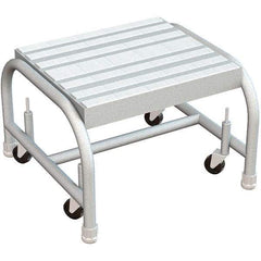 TRI-ARC - Step Stools Type: Step Stool Base Type: Mobile Wheel Base - USA Tool & Supply